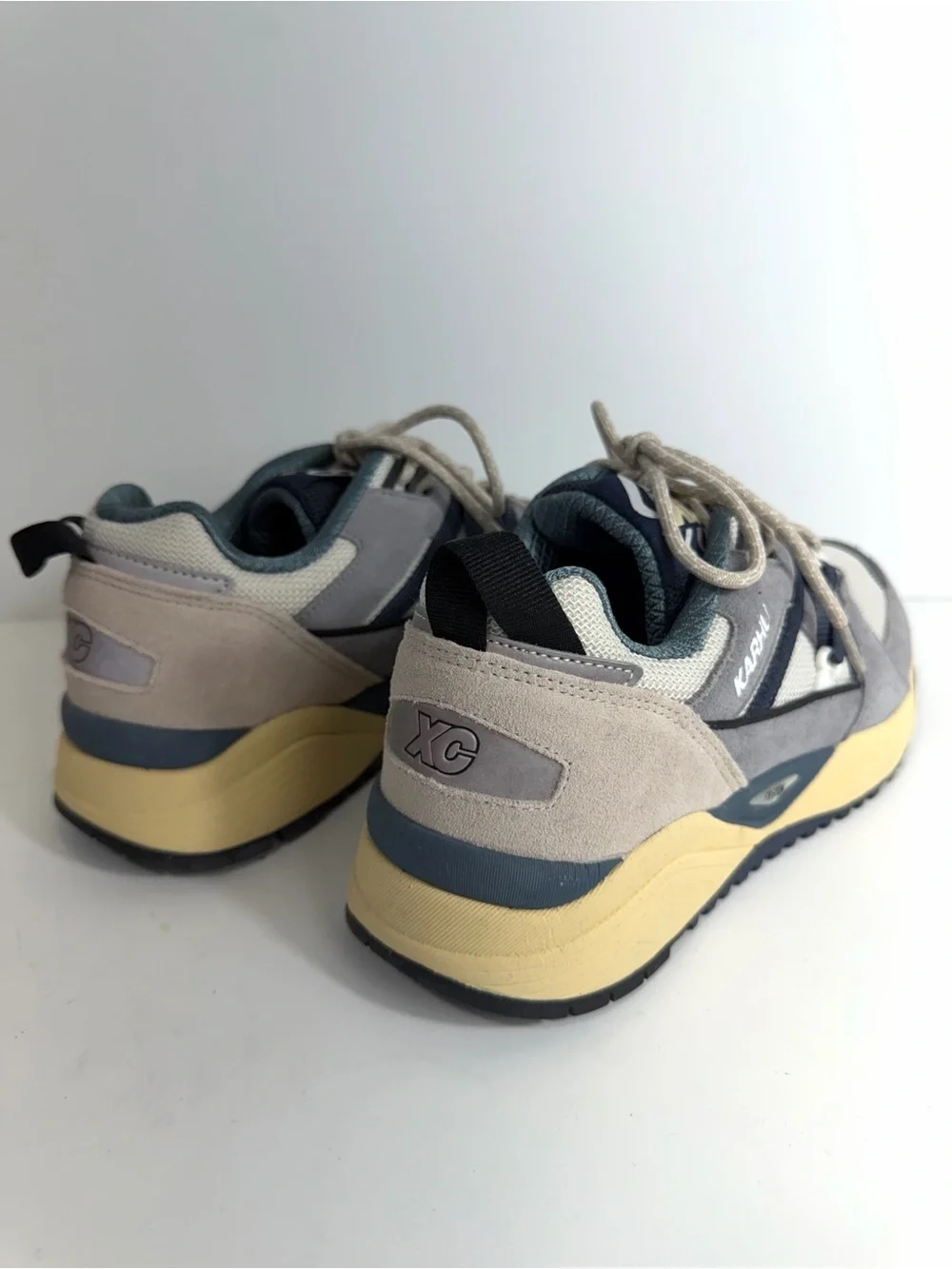 Karhu Fusion XC Unisex Outdoor Trail Sneakers | Gray Blue | US 8 / EU 41.5